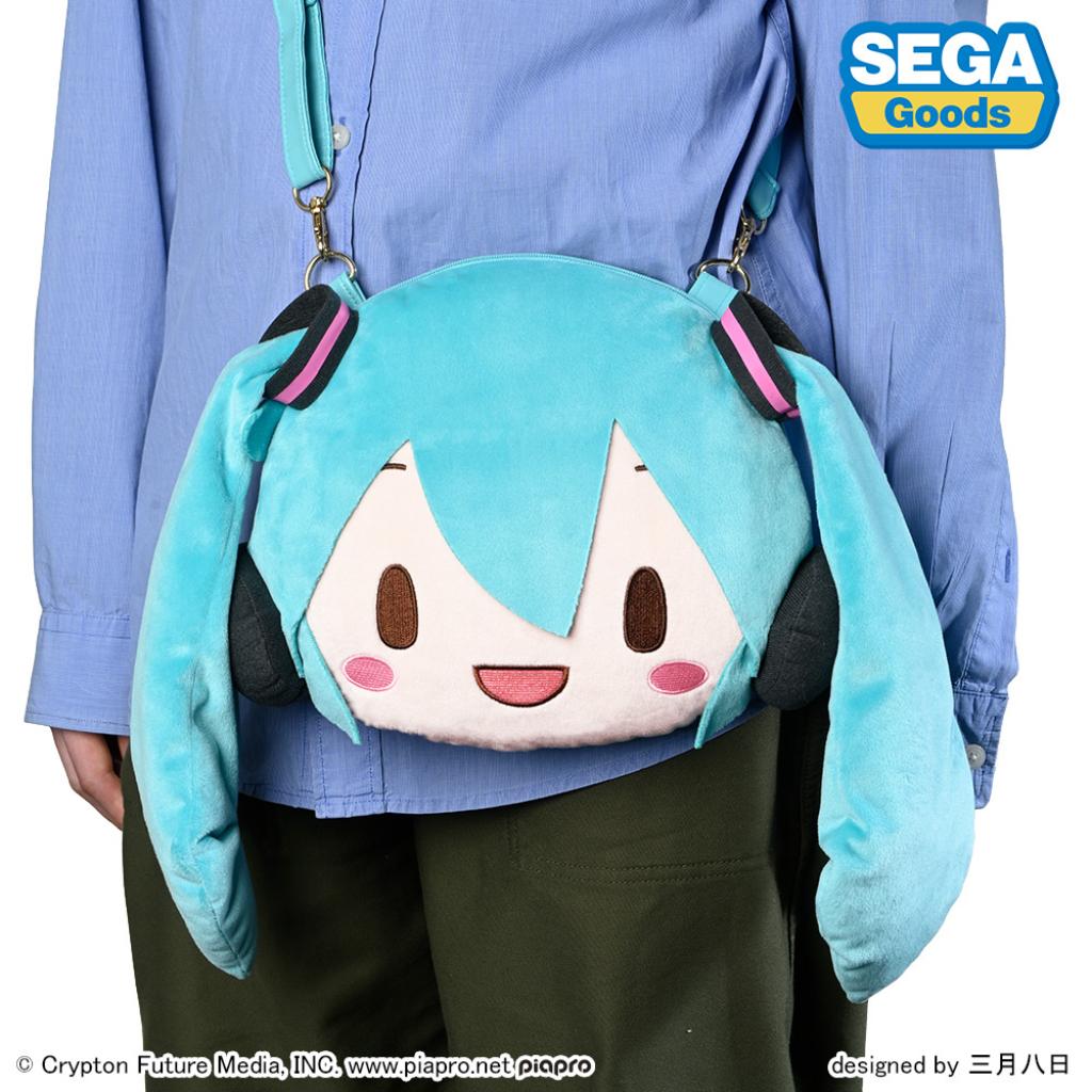 Hatsune Miku Fuwa Puchi Face Shoulder Bag (M)