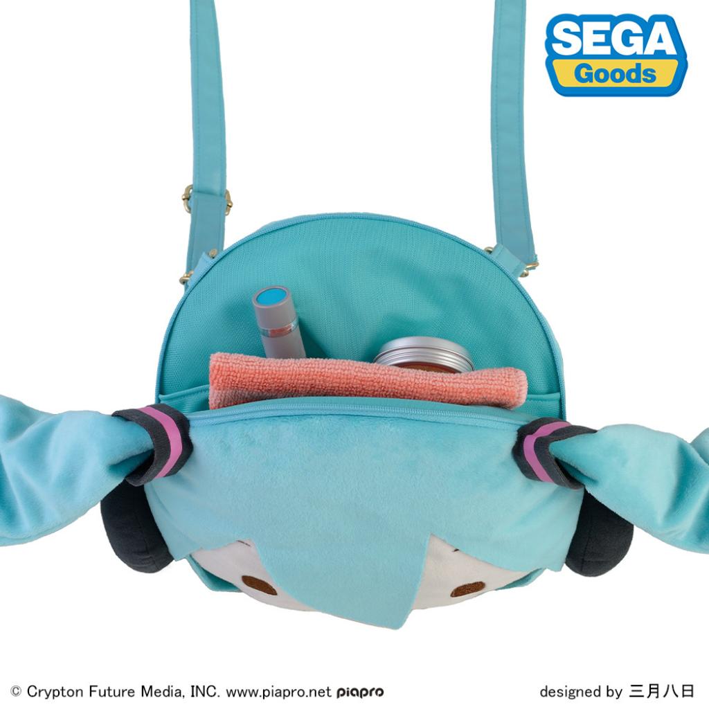 Hatsune Miku Fuwa Puchi Face Shoulder Bag (M)