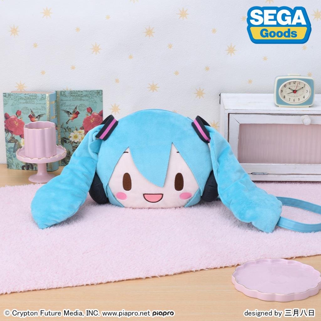 Hatsune Miku Fuwa Puchi Face Shoulder Bag (M)