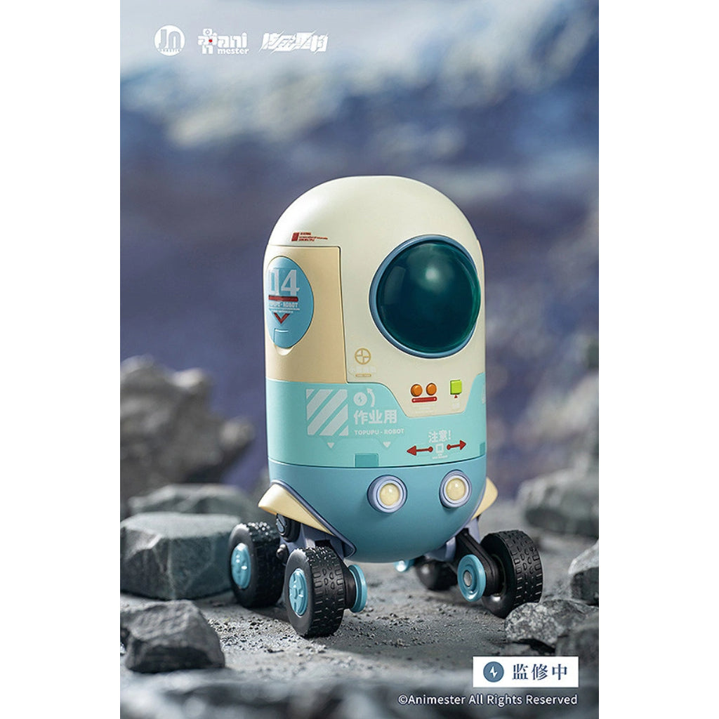 Alloy Articulated Assemblable Model Topupu Robot