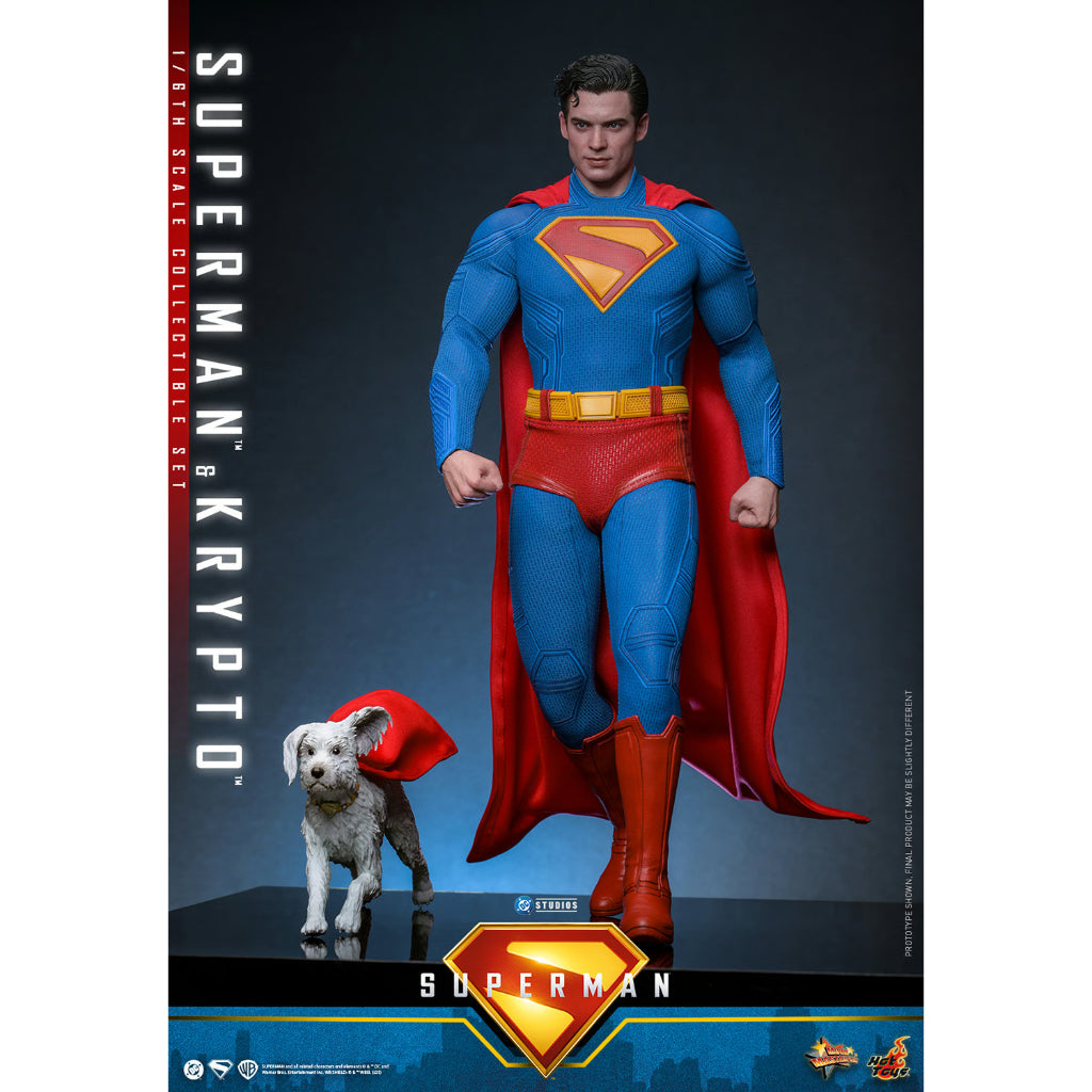 MMS812 - Superman - 1/6th Scale Superman & Krypto Collectible Set
