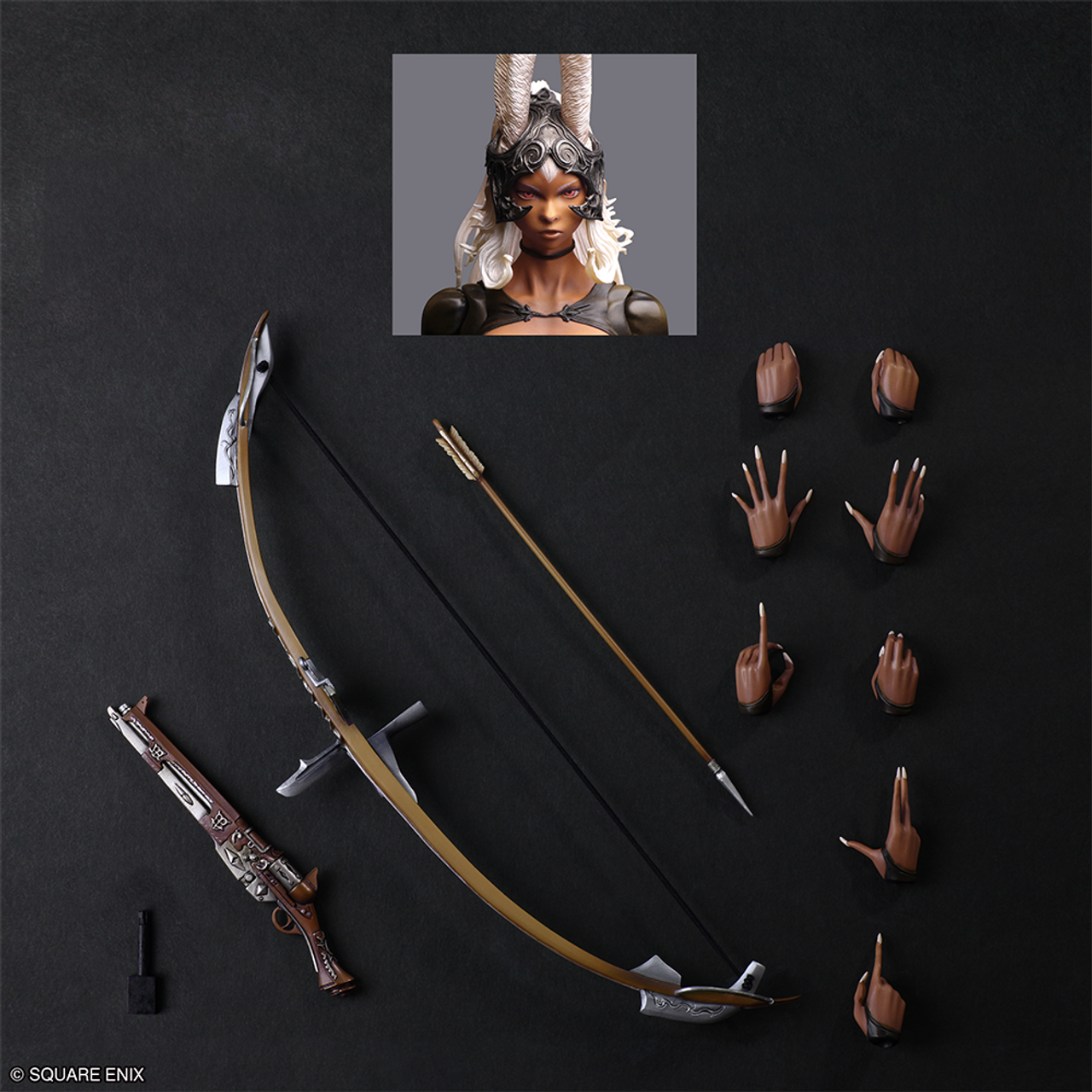 Final Fantasy XII Play Arts Shin Action Figure - Fran