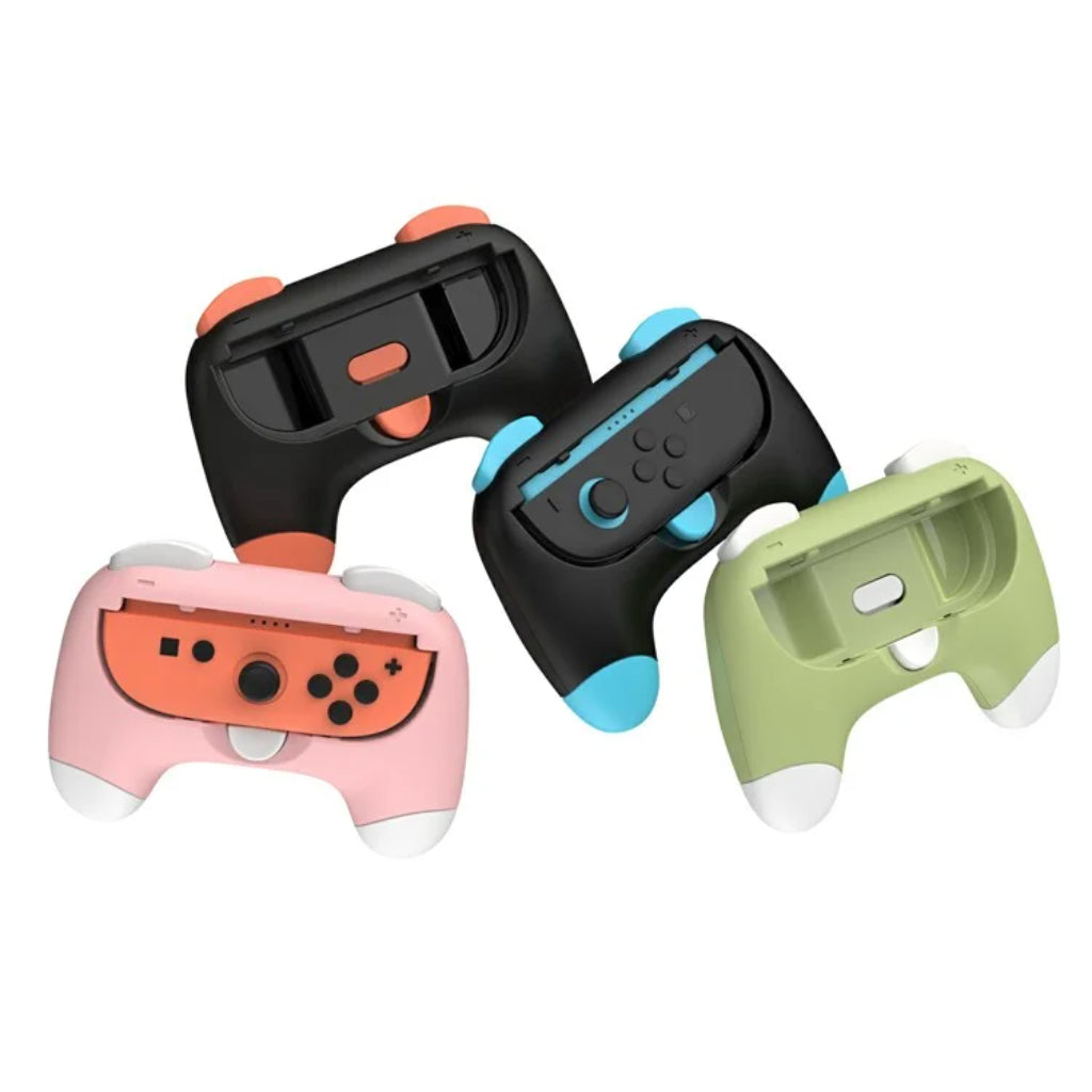 Dobe NS2 Controller Grip Pink/Green (TNS-3163 Pink Green)
