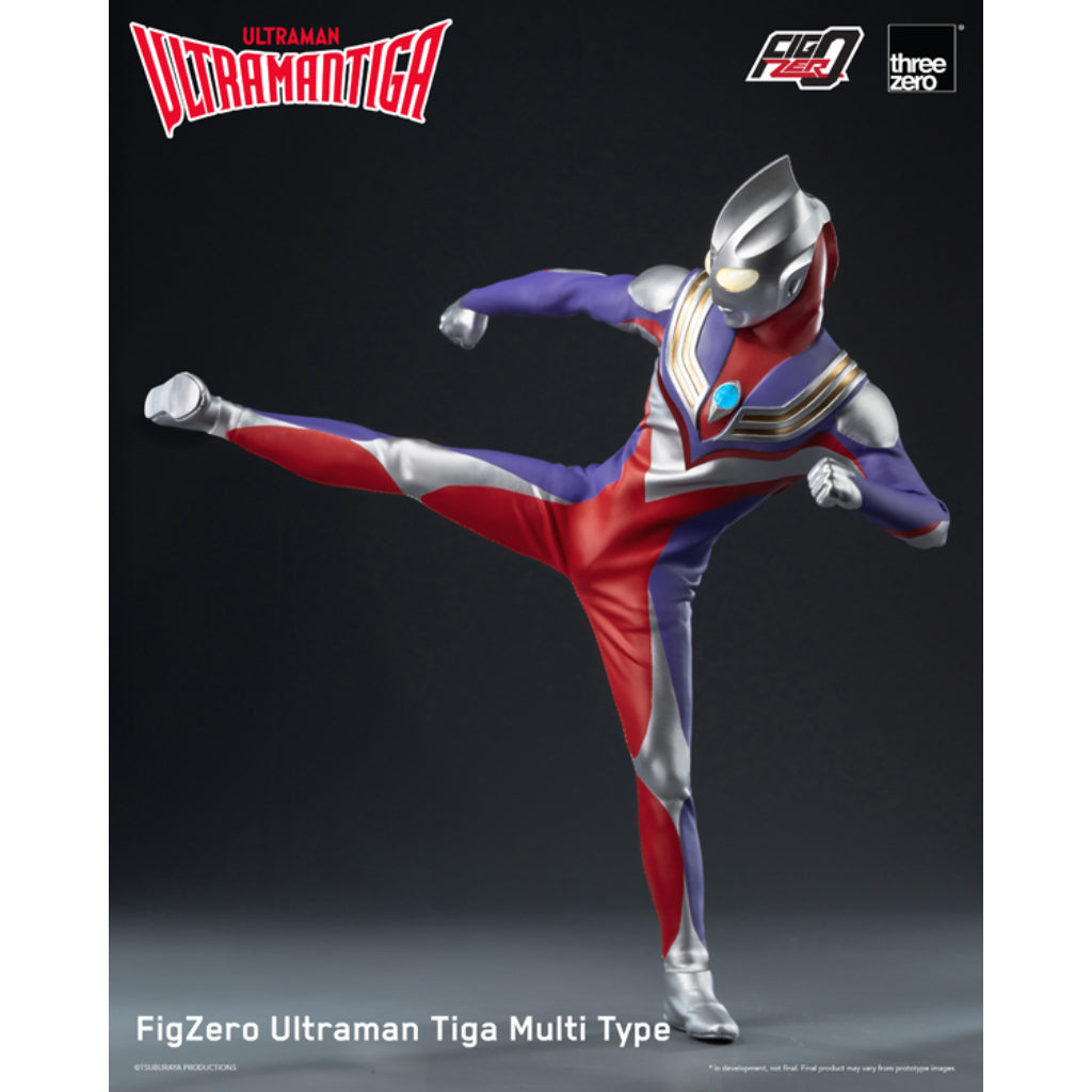FigZero 1/6th Scale Collectible Figure - Ultraman Tiga - Ultraman Tiga Multi Type