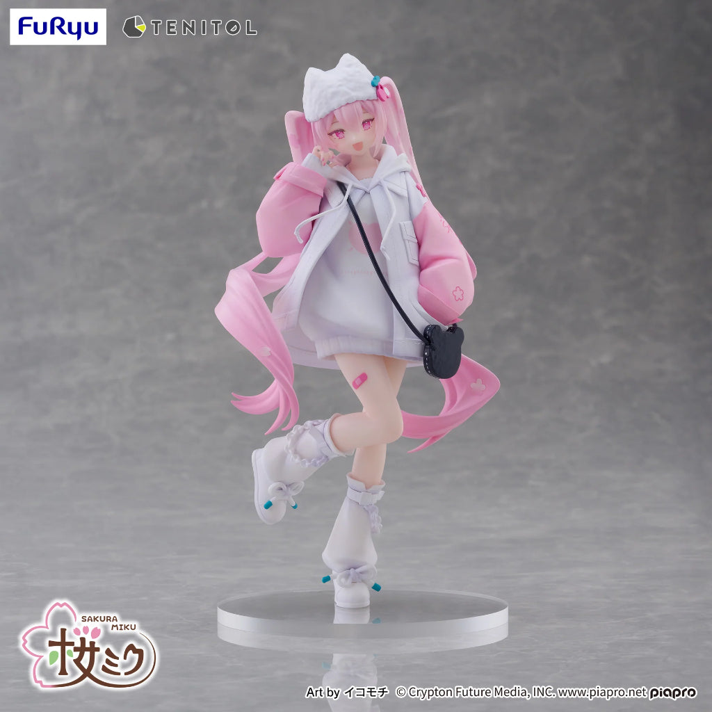 FuRyu TENITOL Sakura Miku Cool Style Hatsune Miku Figure