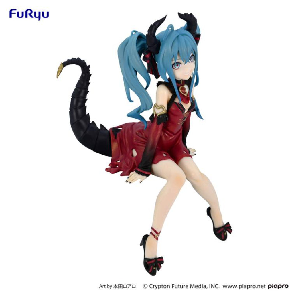 FuRyu Hatsune Miku Villian Red Color Ver Noodle Stopper