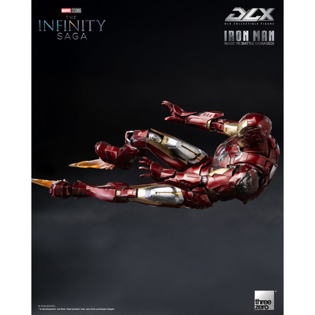 DLX Scale Marvel Studios: The Infinity Saga - Iron Man Mark VII (Battle Damaged)