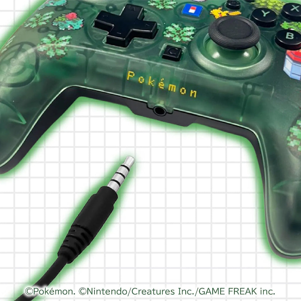 HORI Wired HORIPAD Turbo (Pokemon Pixel Green) for Nintendo Switch 2 (NSX-229A)