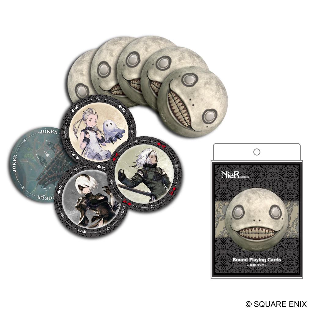 NieR Series Round Playing Cards