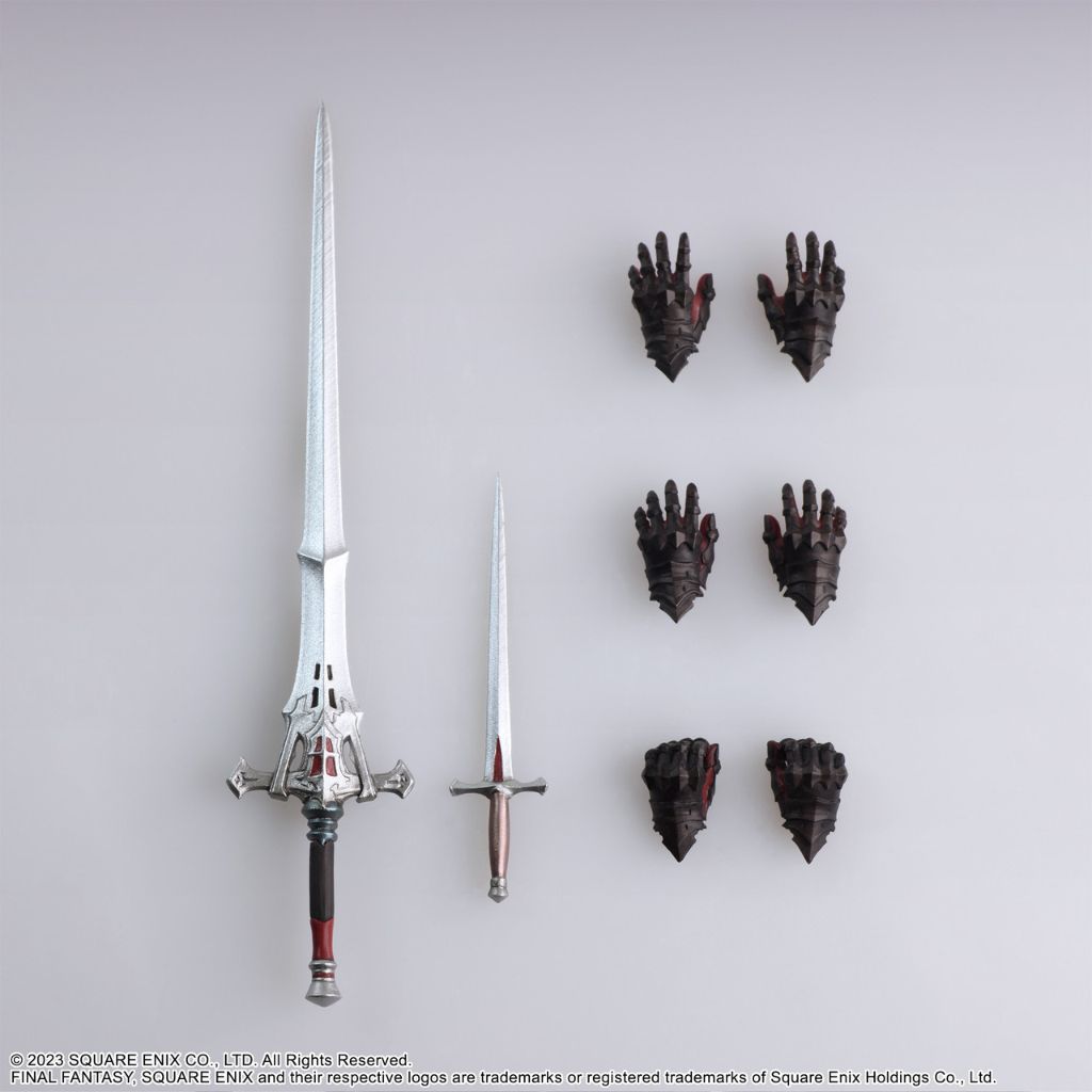 Final Fantasy XVI Bring Arts Action Figure - Clive Rosfield & Torgal