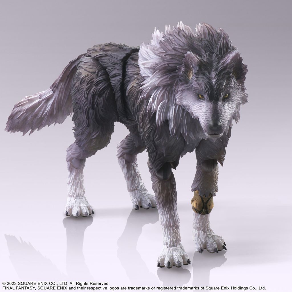 Square Enix Final Fantasy XVI Bring Arts Action Figure - Clive Rosfield & Torgal