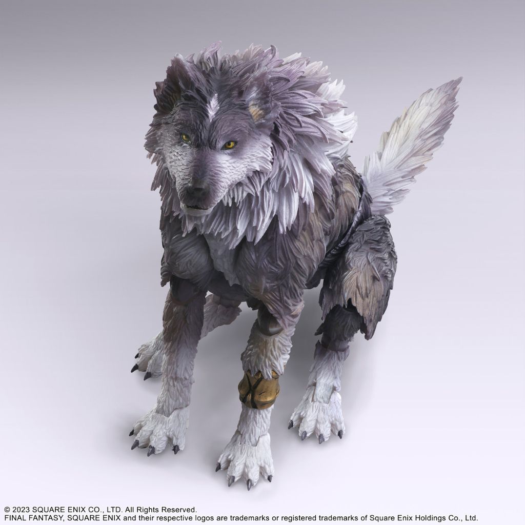 Square Enix Final Fantasy XVI Bring Arts Action Figure - Clive Rosfield & Torgal
