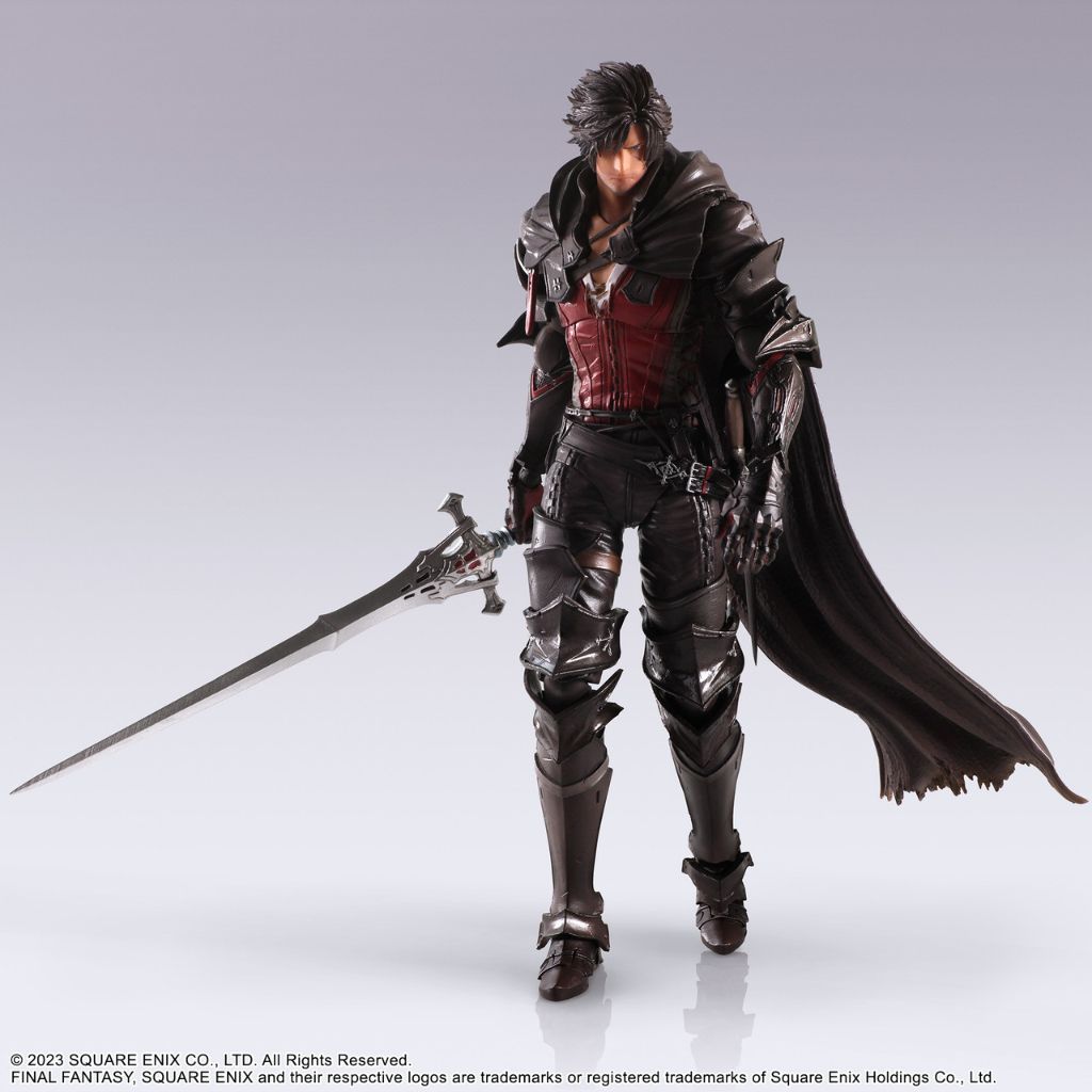 Square Enix Final Fantasy XVI Bring Arts Action Figure - Clive Rosfield & Torgal