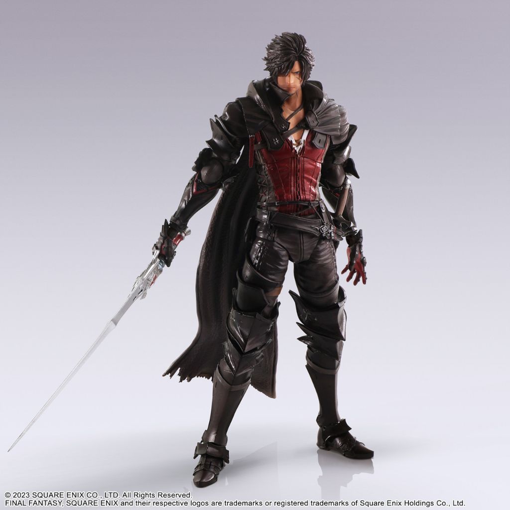 Square Enix Final Fantasy XVI Bring Arts Action Figure - Clive Rosfield & Torgal