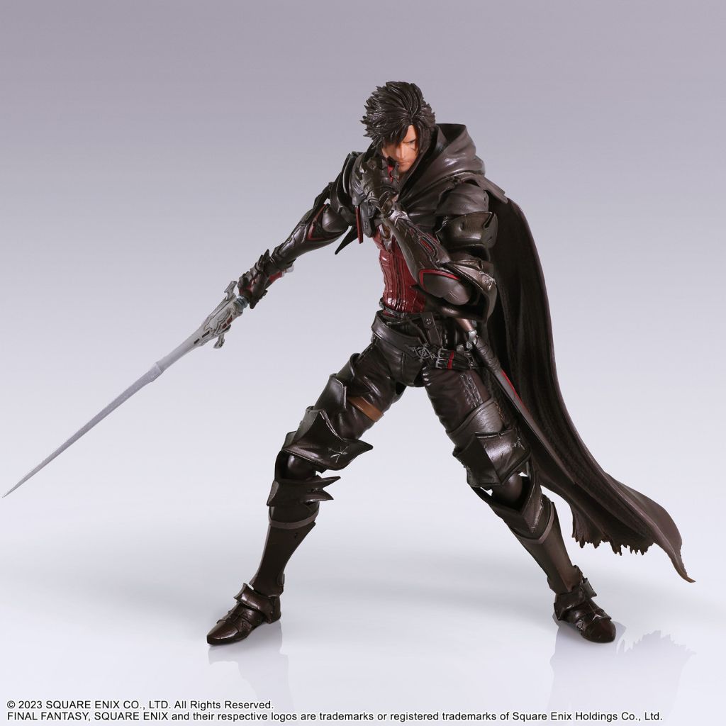 Square Enix Final Fantasy XVI Bring Arts Action Figure - Clive Rosfield & Torgal