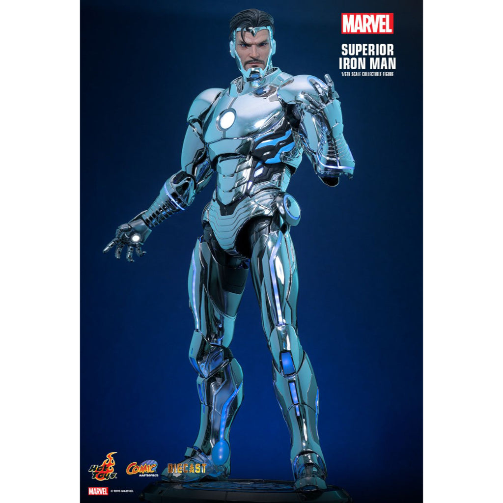 CMS026D73 - Marvel Comics 1/6th Scale Superior Iron Man