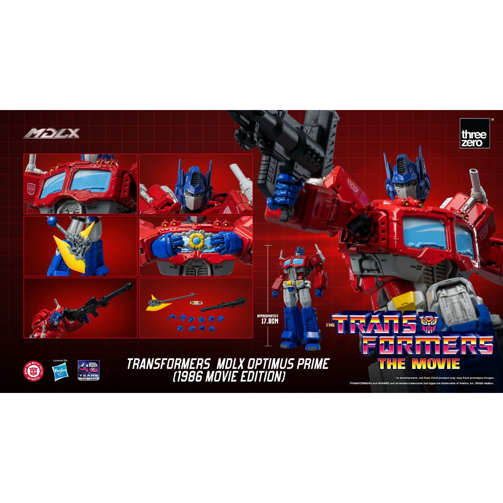 MDLX Scale Transformers - Optimus Prime (1986 Movie Edition) (Kelvin Sau Redesign)