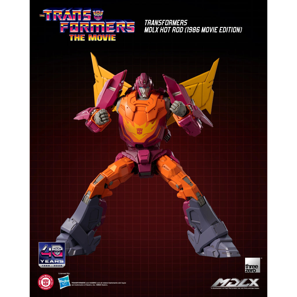 MDLX Scale Transformers - Hot Rod (1986 Movie Version) (Kelvin Sau Redesign)