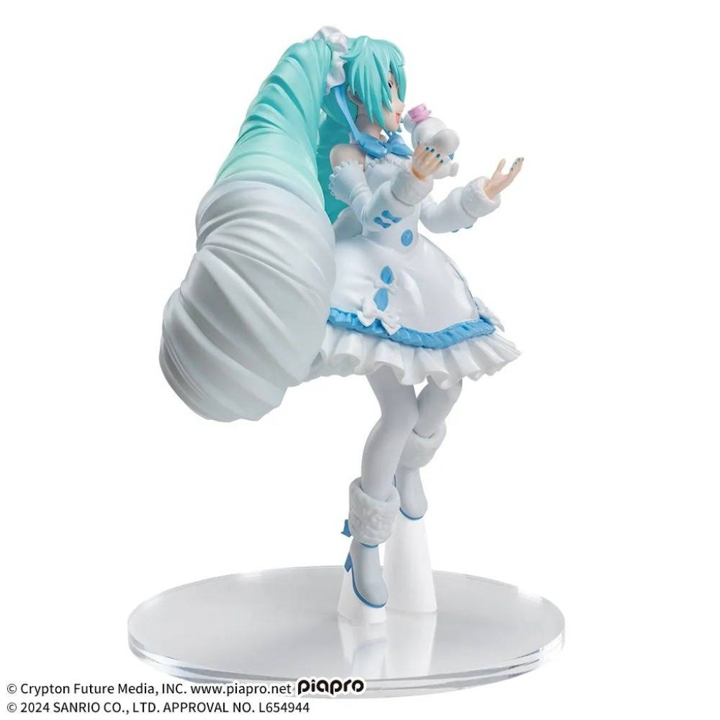 Sega Hatsune Miku Cinnamoroll White Dress Ver. Luminasta Figure