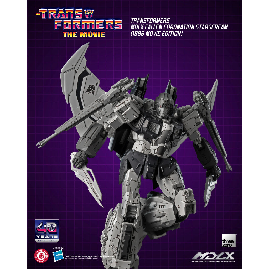 MDLX Scale Transformers - Fallen Coronation Starscream (1986 Movie Version) (Kelvin Sau Redesign)
