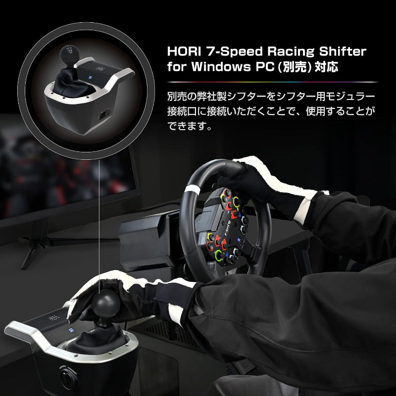 HORI Sim Racing Series (HSR-DD03) Direct Drive Racing Wheel for Windows
