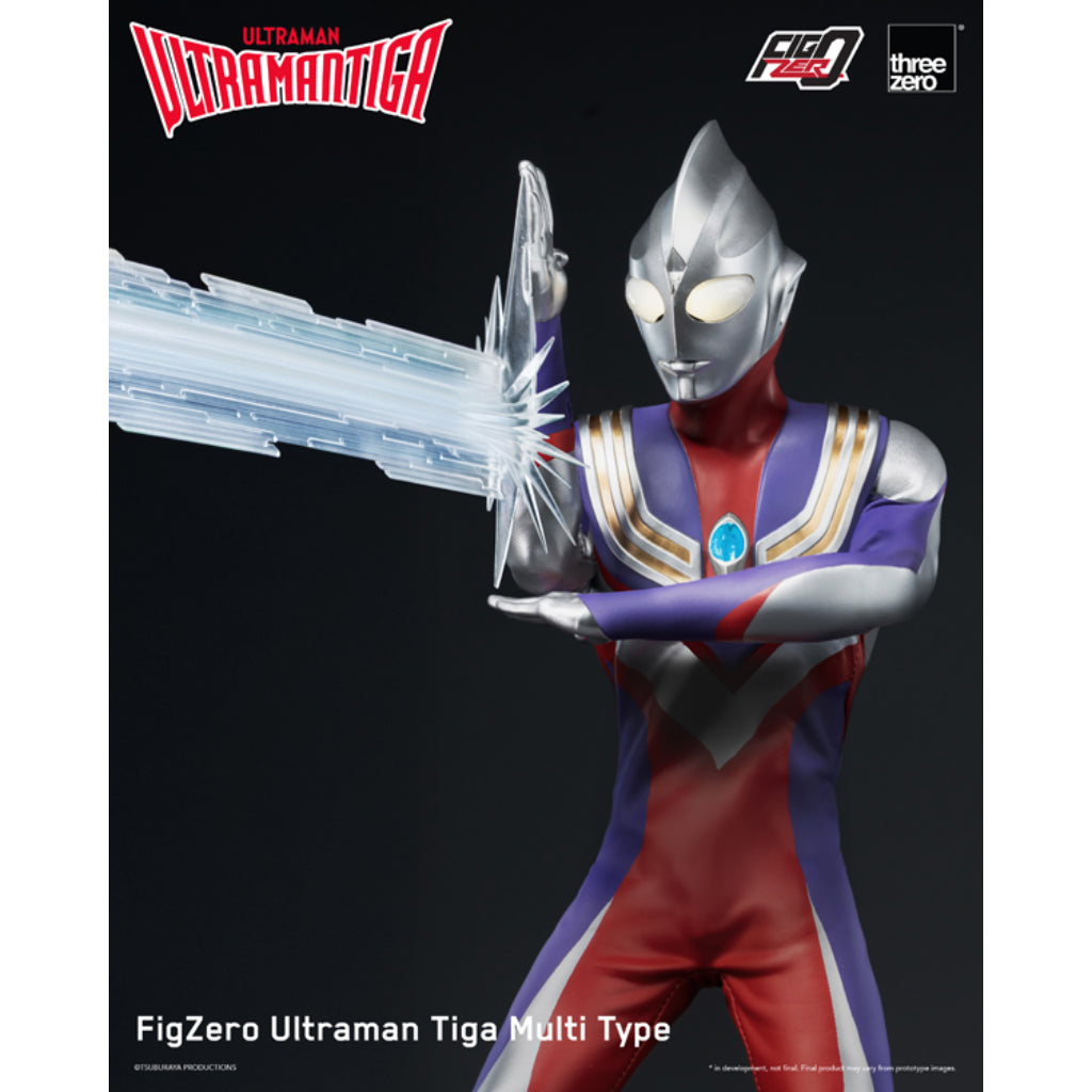FigZero 1/6th Scale Collectible Figure - Ultraman Tiga - Ultraman Tiga Multi Type