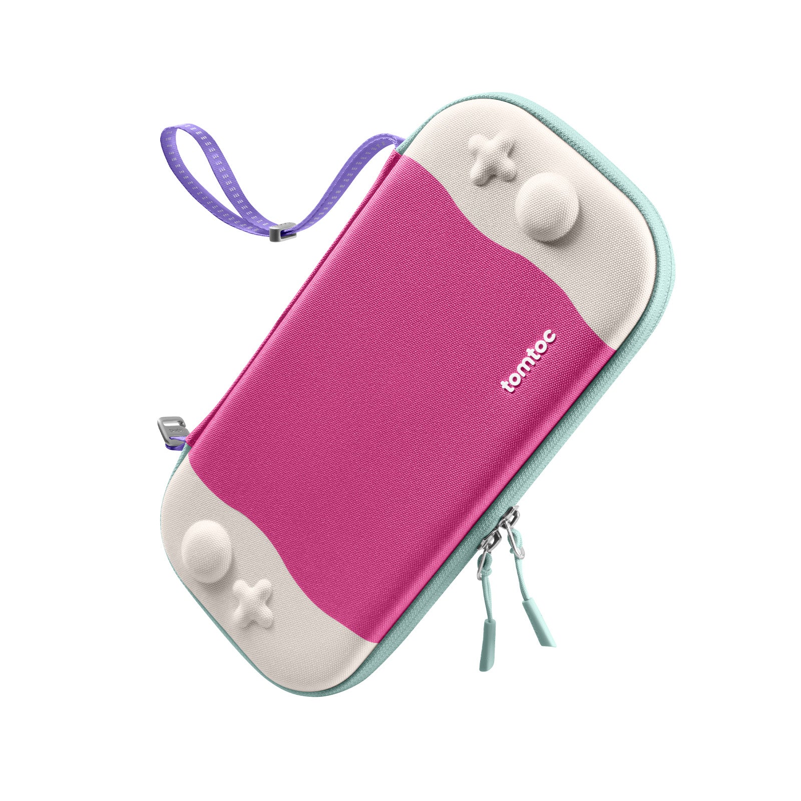 tomtoc FancyCase-G05 Nintendo Switch 2 Slim Case - Peach