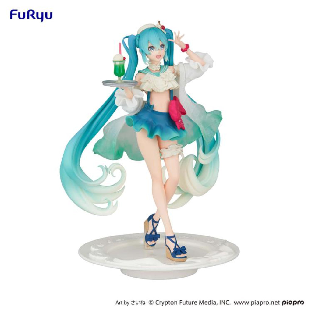 FuRyu Hatsune Miku Sweet Sweet Cream Soda Exceed Creative Figure