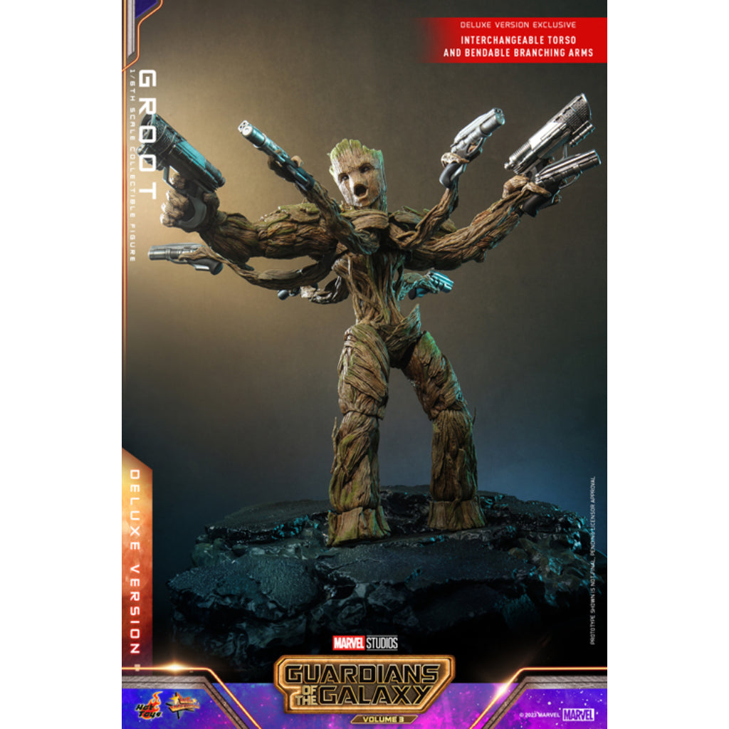 Movie Masterpiece Series MMS707 - Guardians Of The Galaxy Vol. 3 - Groot (Deluxe Version)