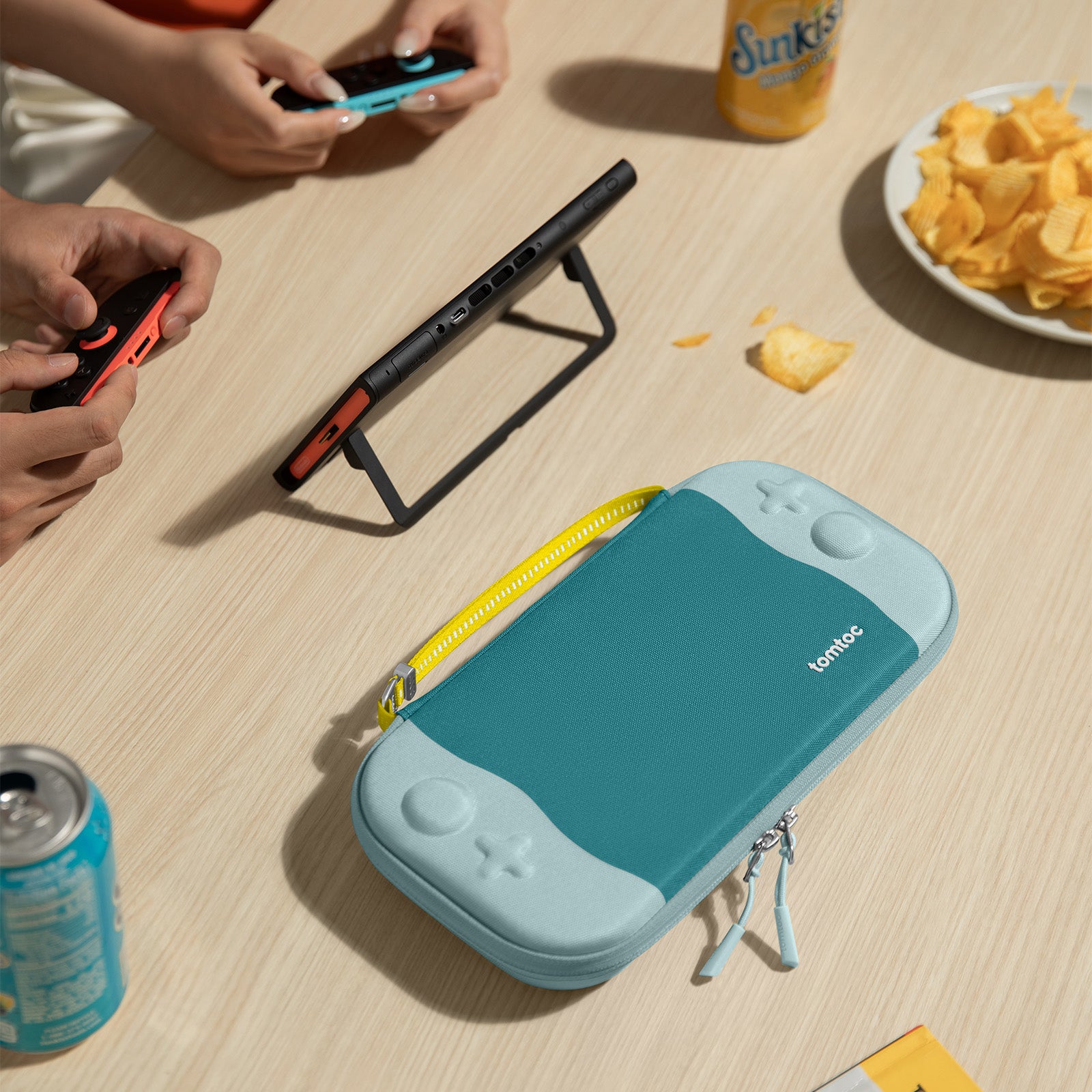 tomtoc FancyCase-G05 Nintendo Switch 2 Slim Case - Sea Salt