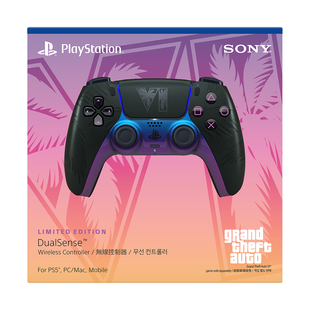 DualSense Wireless Controller - GTA VI (A - Black)