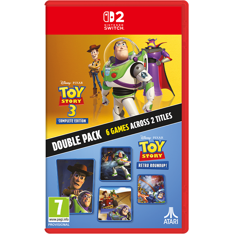 NS2 Toy Story: Retro Roundup + Toy Story 3 Complete Edition Double Pack