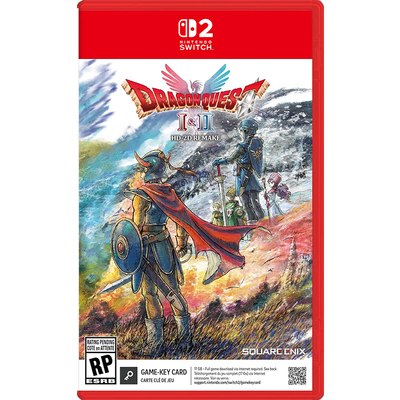 NS2 Dragon Quest I & II HD-2D Remake (Game-Key Card)