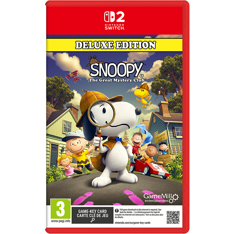 NS2 Snoopy & the Great Mystery Club (Game-Key Card)