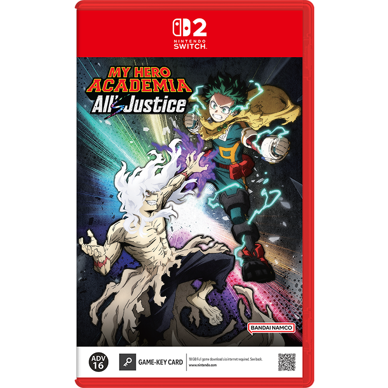 NS2 My Hero Academia: Alls Justice (Game-Key Card)