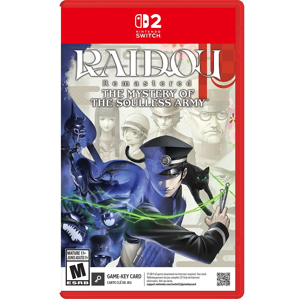 NS2 RAIDOU Remastered: The Mystery of the Soulless Army (NC16) (Game-Key Card)