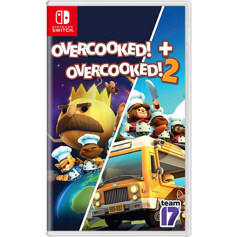 新品OVERCOOKED! + OVERCOOKED! 2 NSW Overcooked! + Overcooked! 2