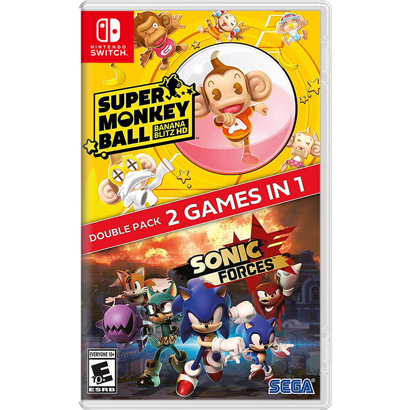NSW Sonic Forces + Super Monkey Ball: Banana Blitz