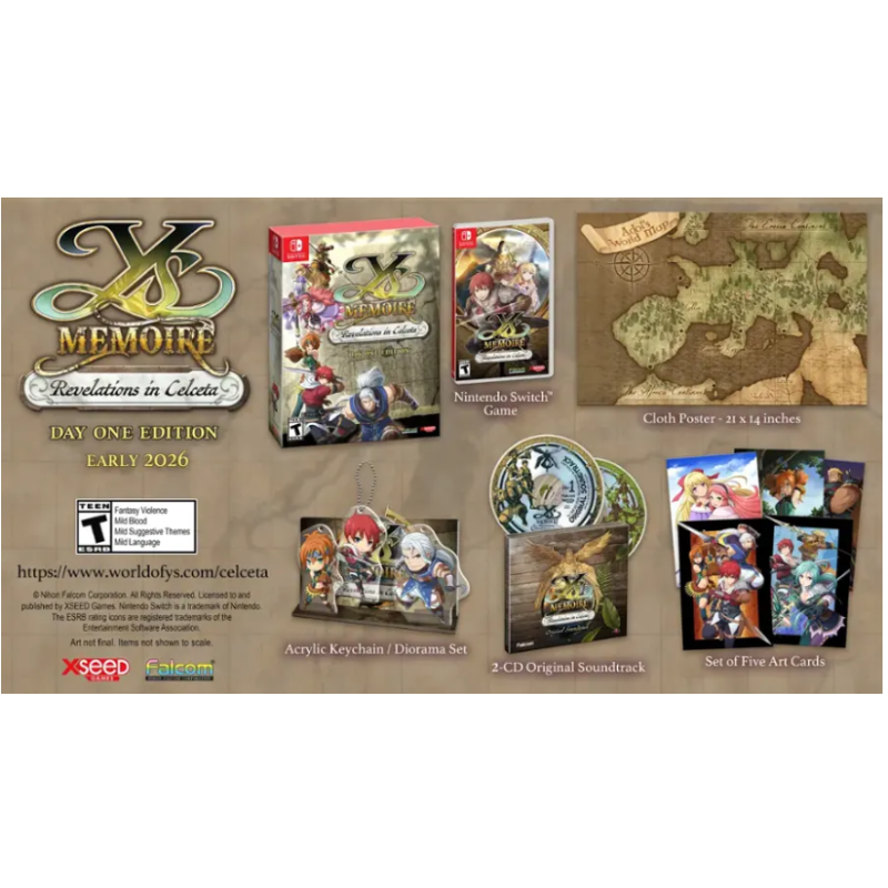 NSW Ys Memoire: Revelations in Celceta