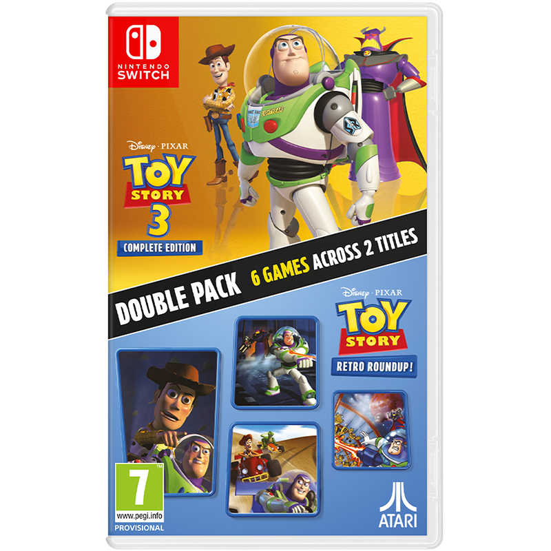 NSW Toy Story: Retro Roundup + Toy Story 3 Complete Edition Double Pack