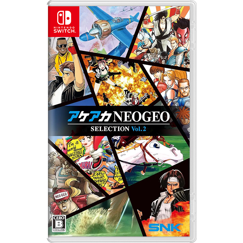NEO GEO GIRLS GALS KING & KASUMI TODO AES MVS B2 SIZE OFFICIAL POSTER