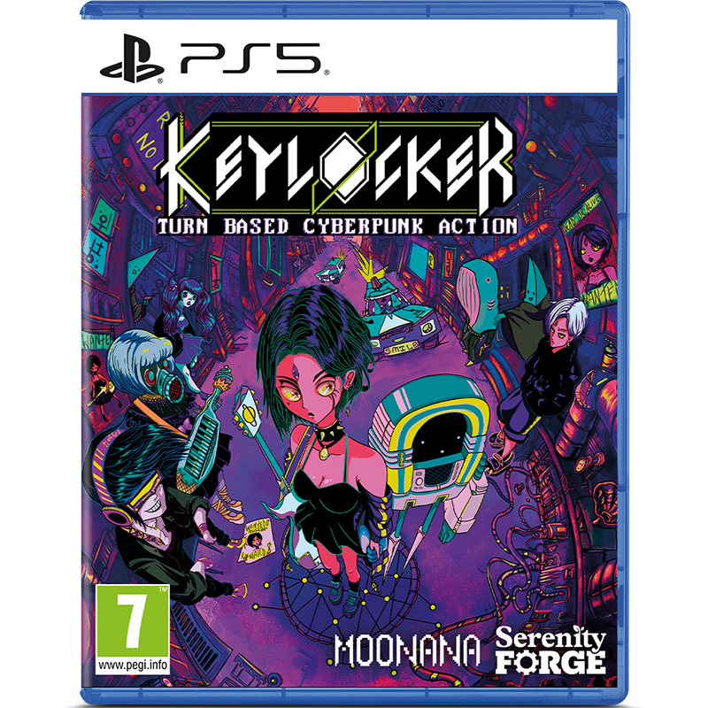 PS5 Keylocker - Turn Based Cyberpunk Action