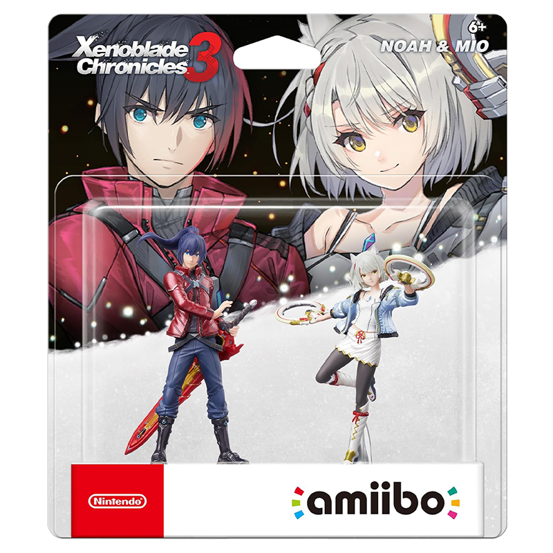 amiibo Noah + Mio 2-Pack (Xenoblade Chronicles 3 Series)