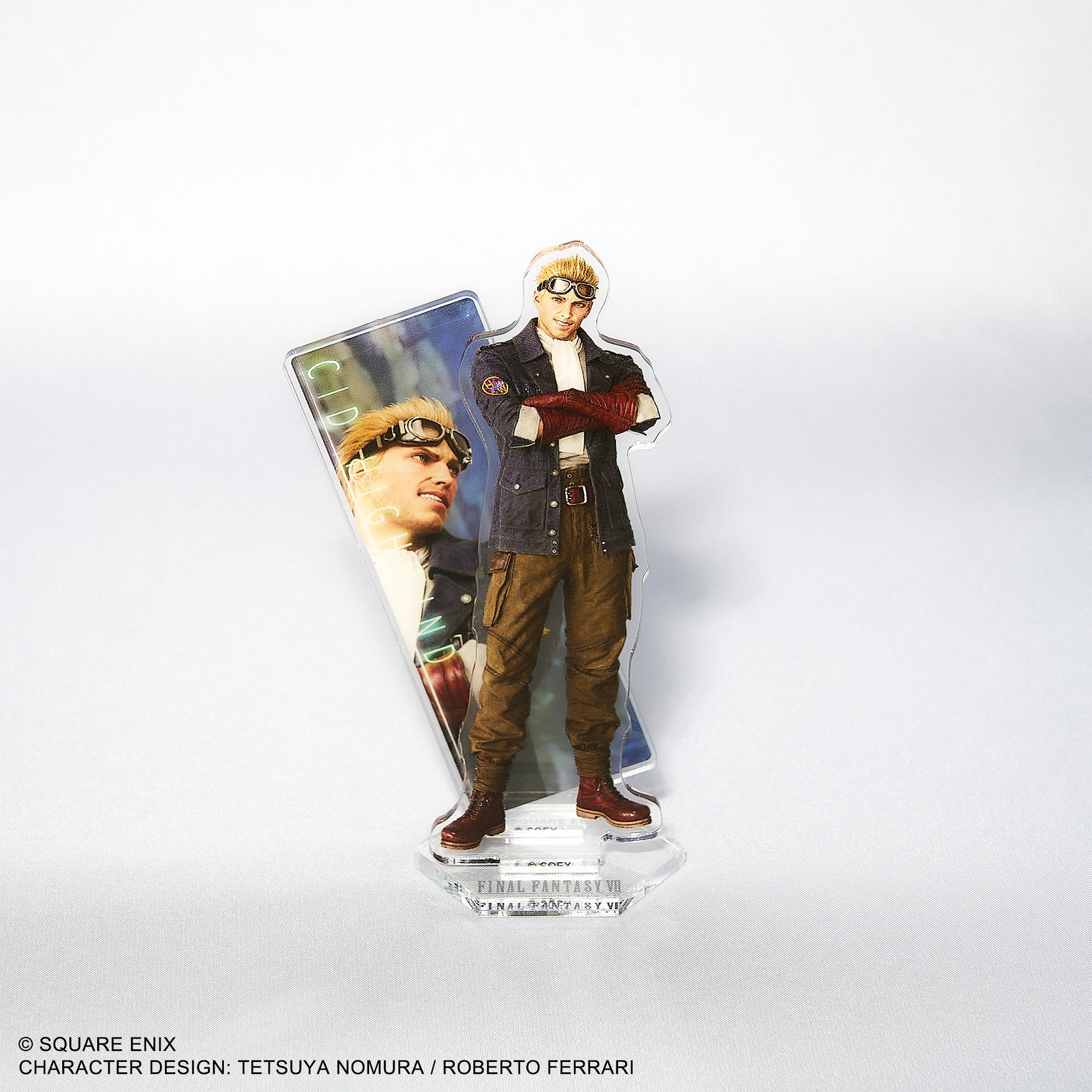 Square Enix Final Fantasy VII Rebirth Acrylic Stand - Cid Highwind