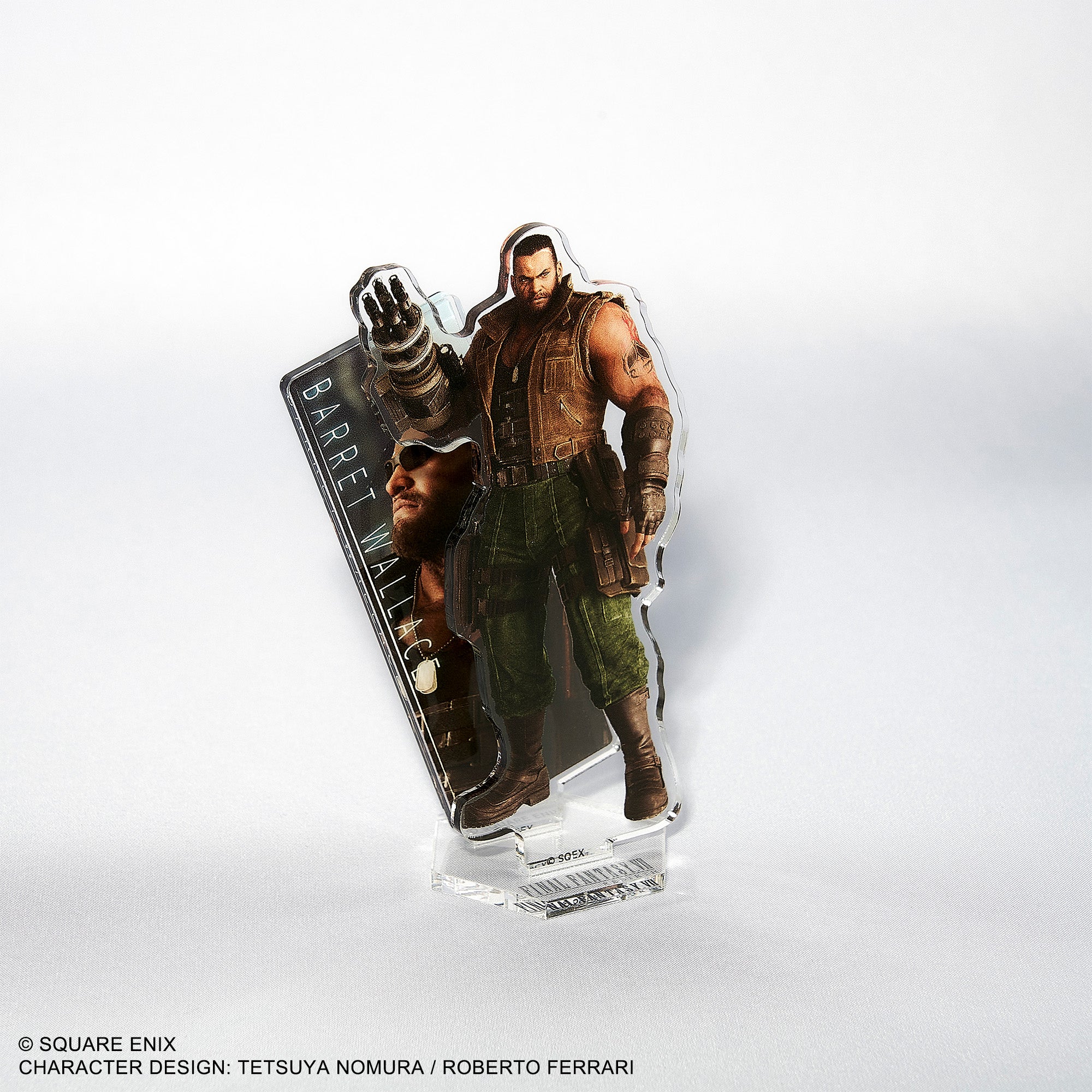 Square Enix Final Fantasy VII Rebirth Acrylic Stand - Barret Wallace