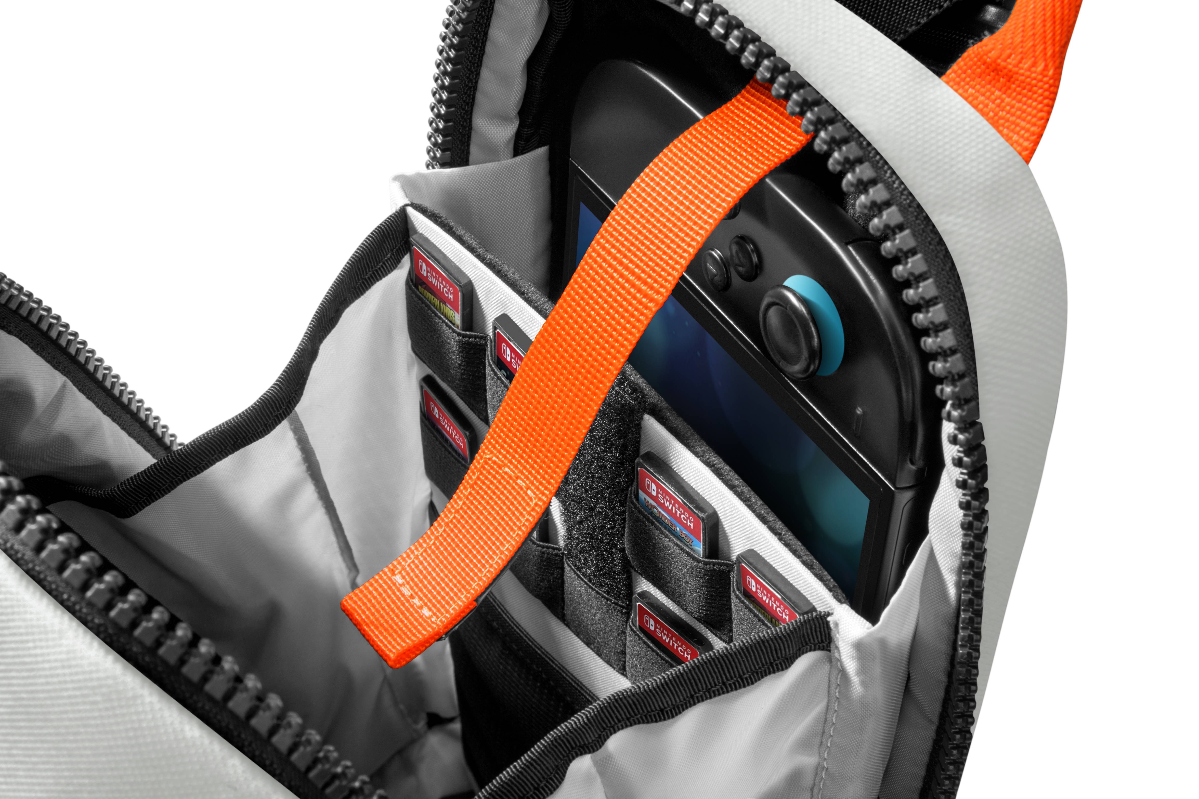 tomtoc GameOn-G49 Nintendo Switch 2 Travel Bag - Gray