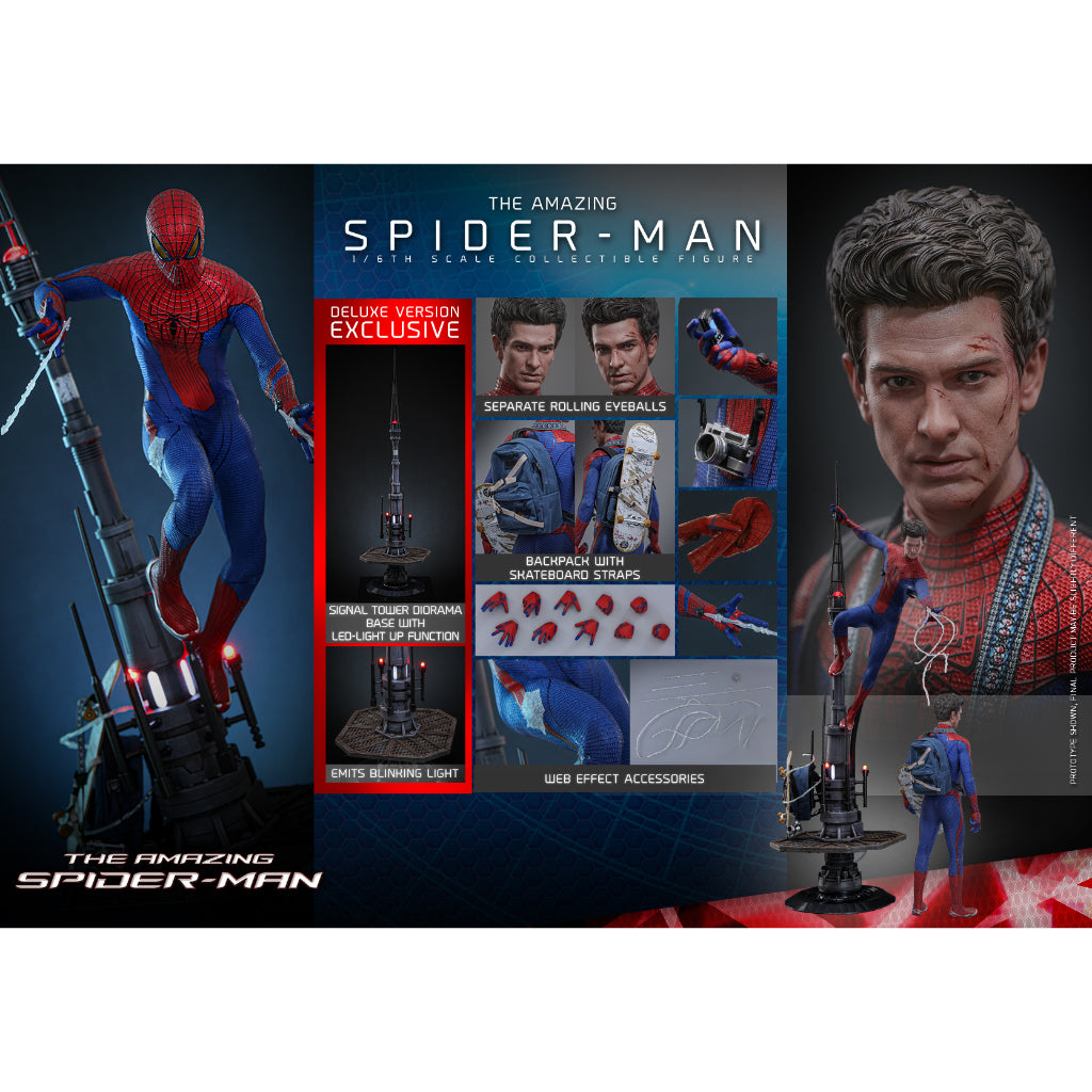 MMS772 - The Amazing Spider-Man - 1/6th scale The Amazing Spider-Man Collectible Figure (Deluxe Version)