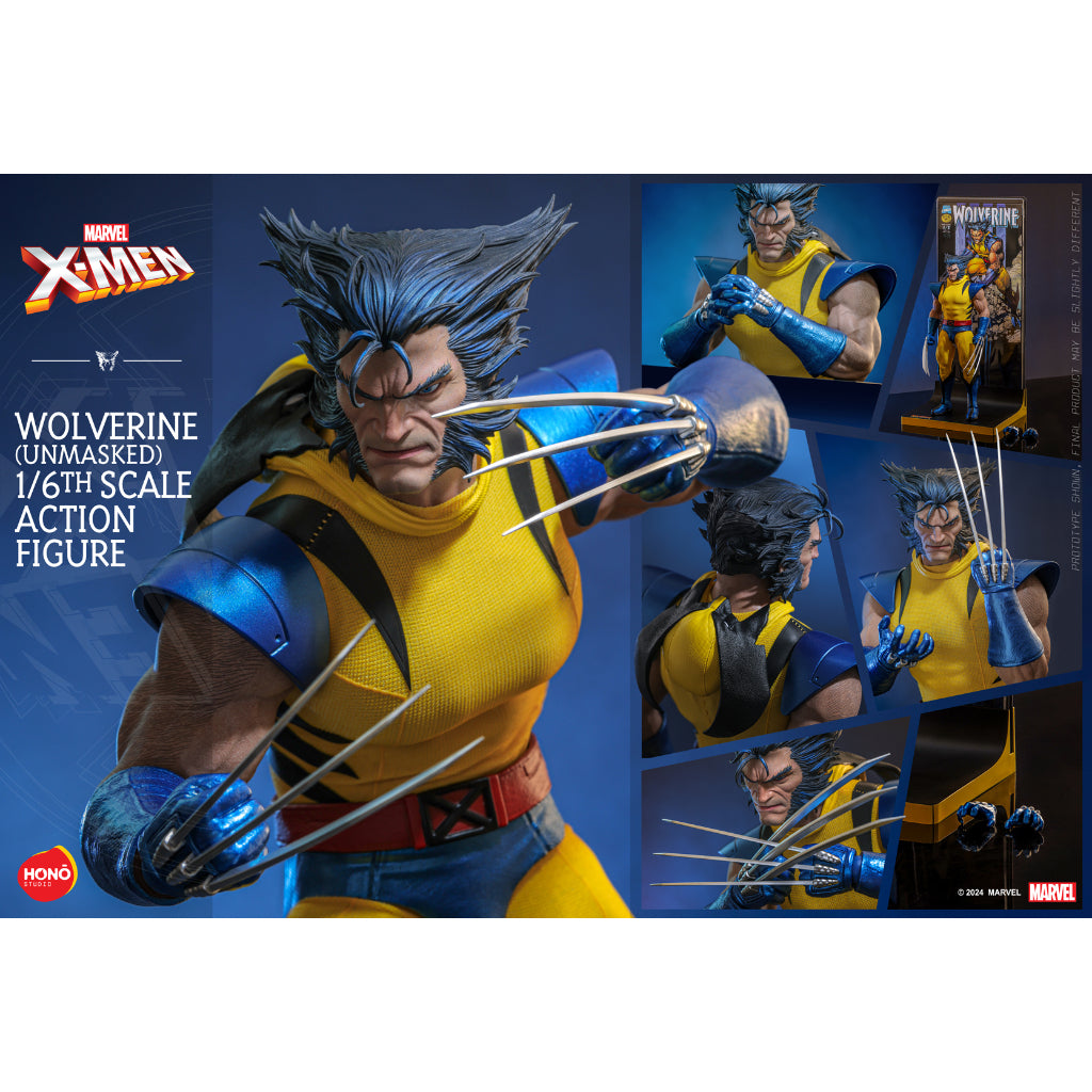 HS06 - X-Men - Wolverine (Unmasked) 1/6 Action Figure