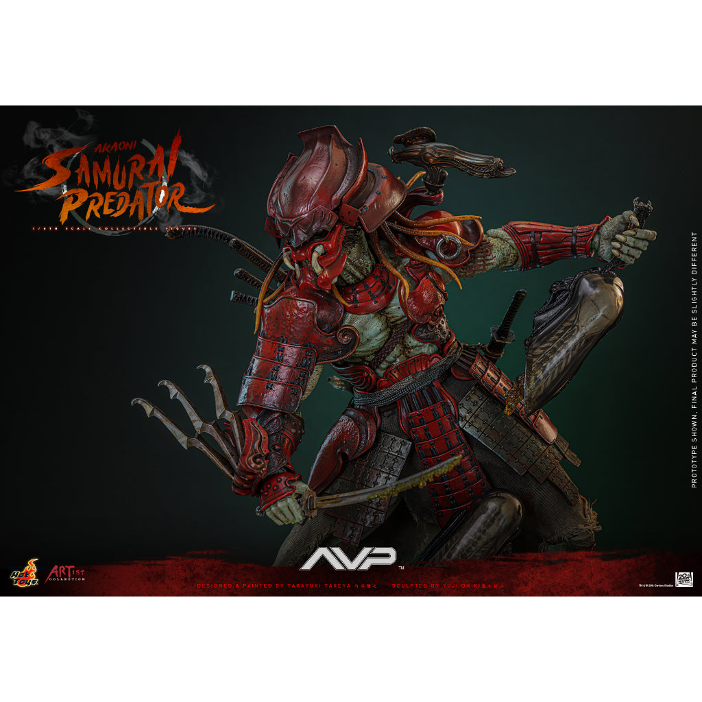 AC06 - Alien vs. Predator - 1/6th scale Akaoni Samurai Predator Collectible Figure