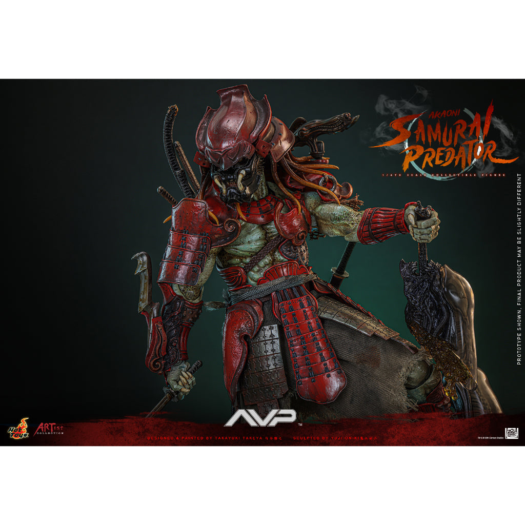 AC06 - Alien vs. Predator - 1/6th scale Akaoni Samurai Predator Collectible Figure